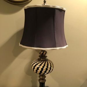 Hand painted lamp from Neiman Marcus
